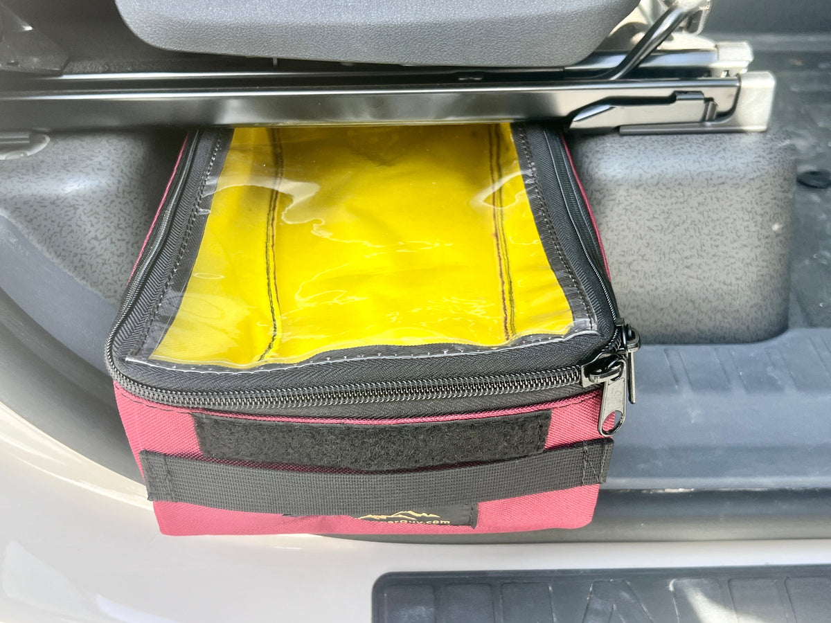 INEOS Grenadier Under Seat Storage Bag CLEAR TOP-duckduckjeep-offroad-wrangler-gladiator-3d-jeep duck-custom duck-Jeep-The Quacktory-Fun Jeep Ducks-Ducks4Jeep
