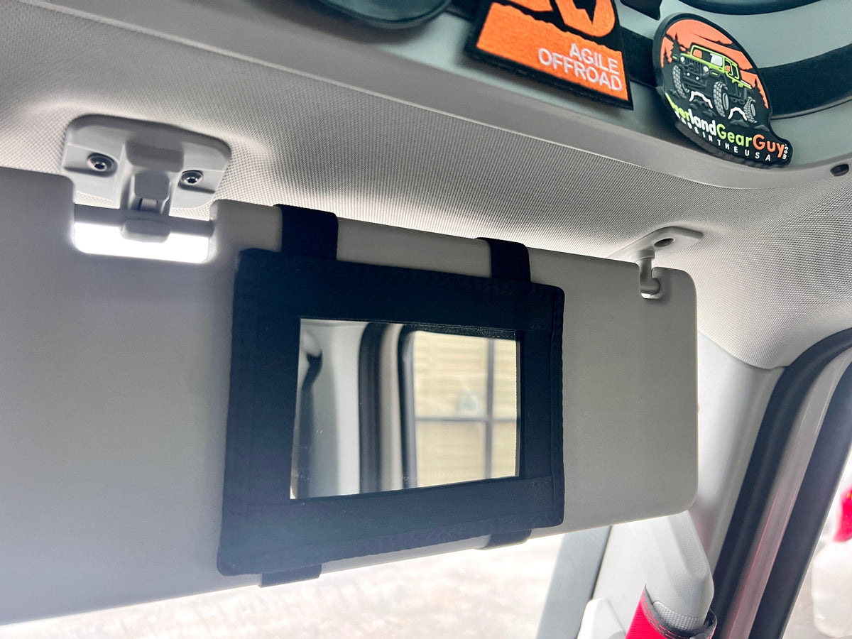INEOS Grenadier Visor Mirror Holder-duckduckjeep-offroad-wrangler-gladiator-3d-jeep duck-custom duck-Jeep-The Quacktory-Fun Jeep Ducks-Ducks4Jeep