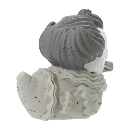 IT Chapter Two: Pennywise Black & White Bloodsplat Mini TUBBZ-duckduckjeep-offroad-wrangler-gladiator-3d-jeep duck-custom duck-Jeep-The Quacktory-Fun Jeep Ducks-Ducks4Jeep