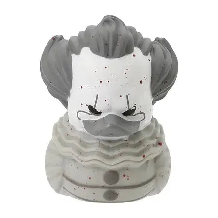 IT Chapter Two: Pennywise Black & White Bloodsplat Mini TUBBZ-duckduckjeep-offroad-wrangler-gladiator-3d-jeep duck-custom duck-Jeep-The Quacktory-Fun Jeep Ducks-Ducks4Jeep