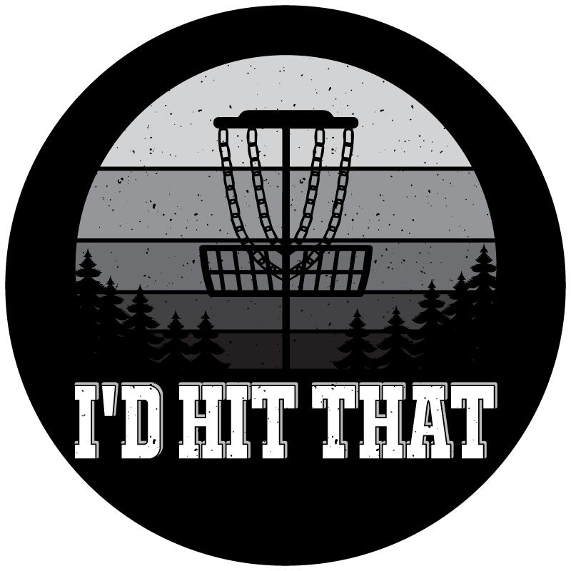 I'd Hit That Disc Golf Funny Spare Tire Cover-duckduckjeep-offroad-wrangler-gladiator-3d-jeep duck-custom duck-Jeep-The Quacktory-Fun Jeep Ducks-Ducks4Jeep