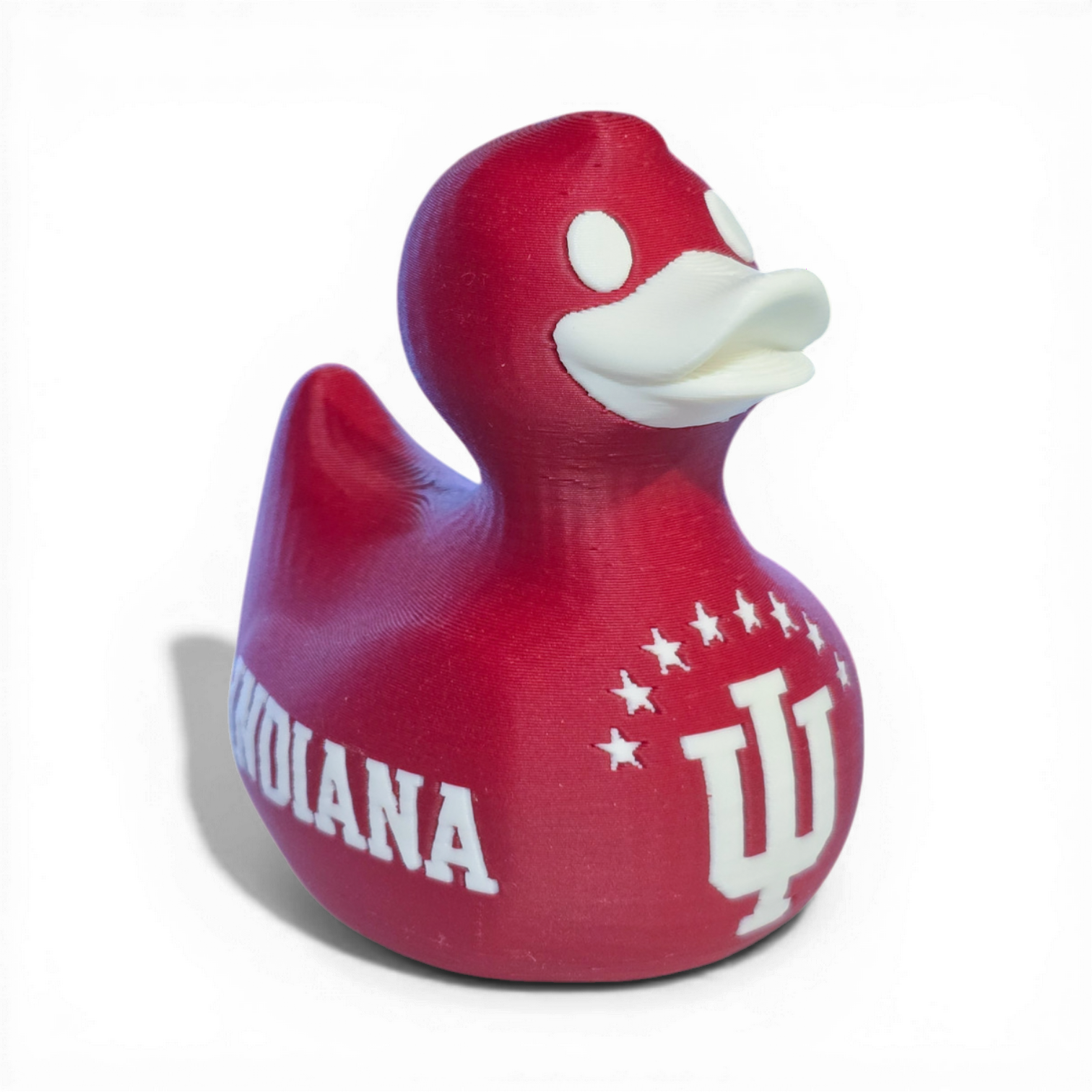 Indiana Hoosiers Duck-duckduckjeep-offroad-wrangler-gladiator-3d-jeep duck-custom duck-Jeep-The Quacktory-Fun Jeep Ducks-Ducks4Jeep