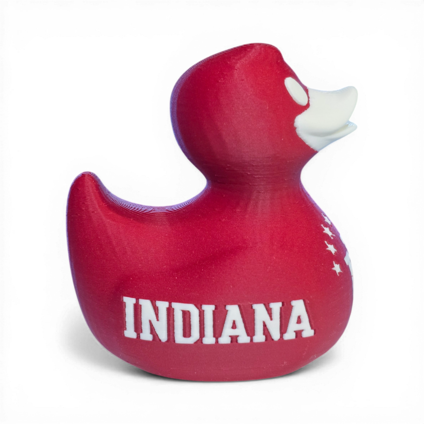Indiana Hoosiers Duck-duckduckjeep-offroad-wrangler-gladiator-3d-jeep duck-custom duck-Jeep-The Quacktory-Fun Jeep Ducks-Ducks4Jeep