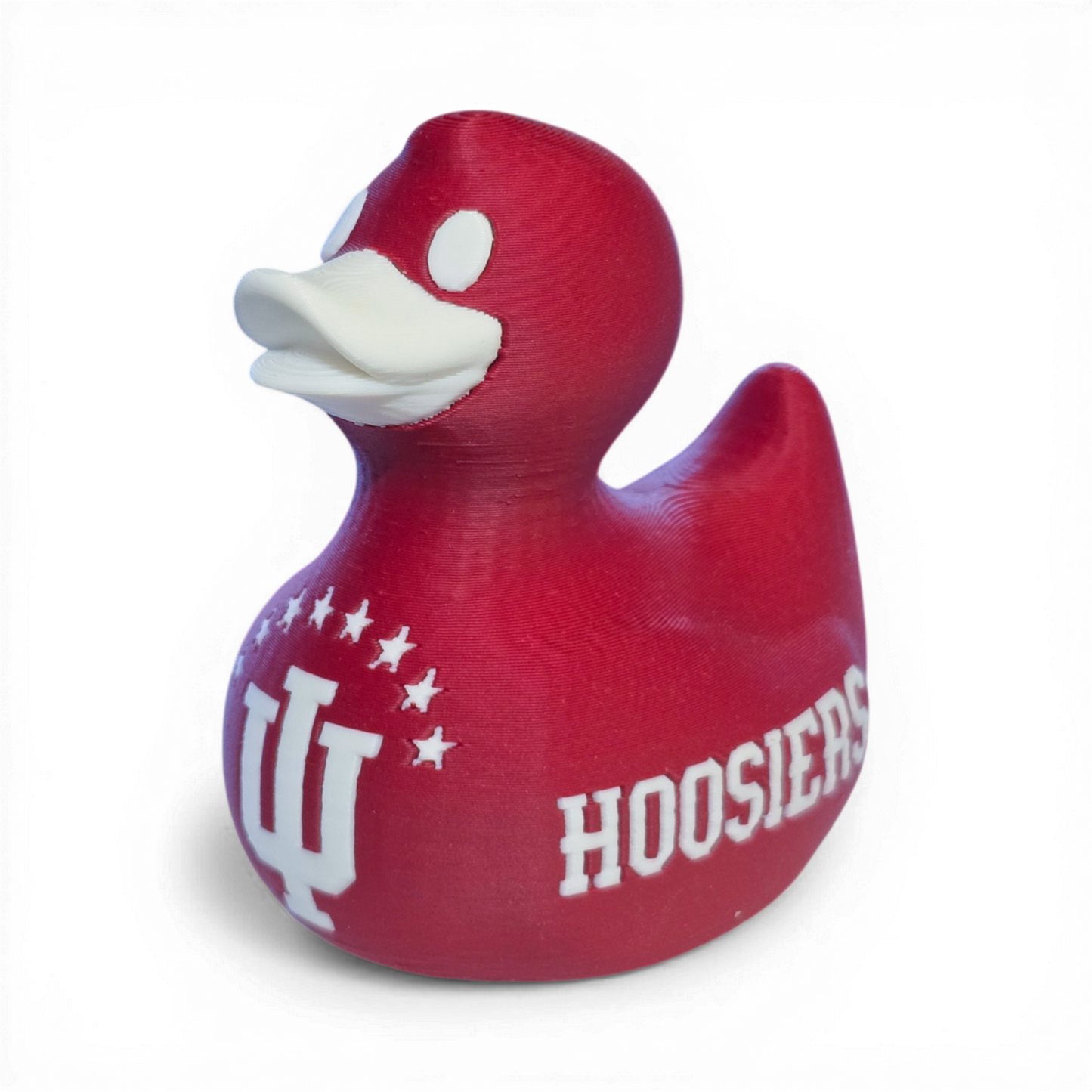 Indiana Hoosiers Duck-duckduckjeep-offroad-wrangler-gladiator-3d-jeep duck-custom duck-Jeep-The Quacktory-Fun Jeep Ducks-Ducks4Jeep