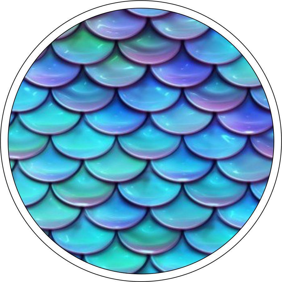 Iridescent Mermaid Scales-duckduckjeep-offroad-wrangler-gladiator-3d-jeep duck-custom duck-Jeep-The Quacktory-Fun Jeep Ducks-Ducks4Jeep