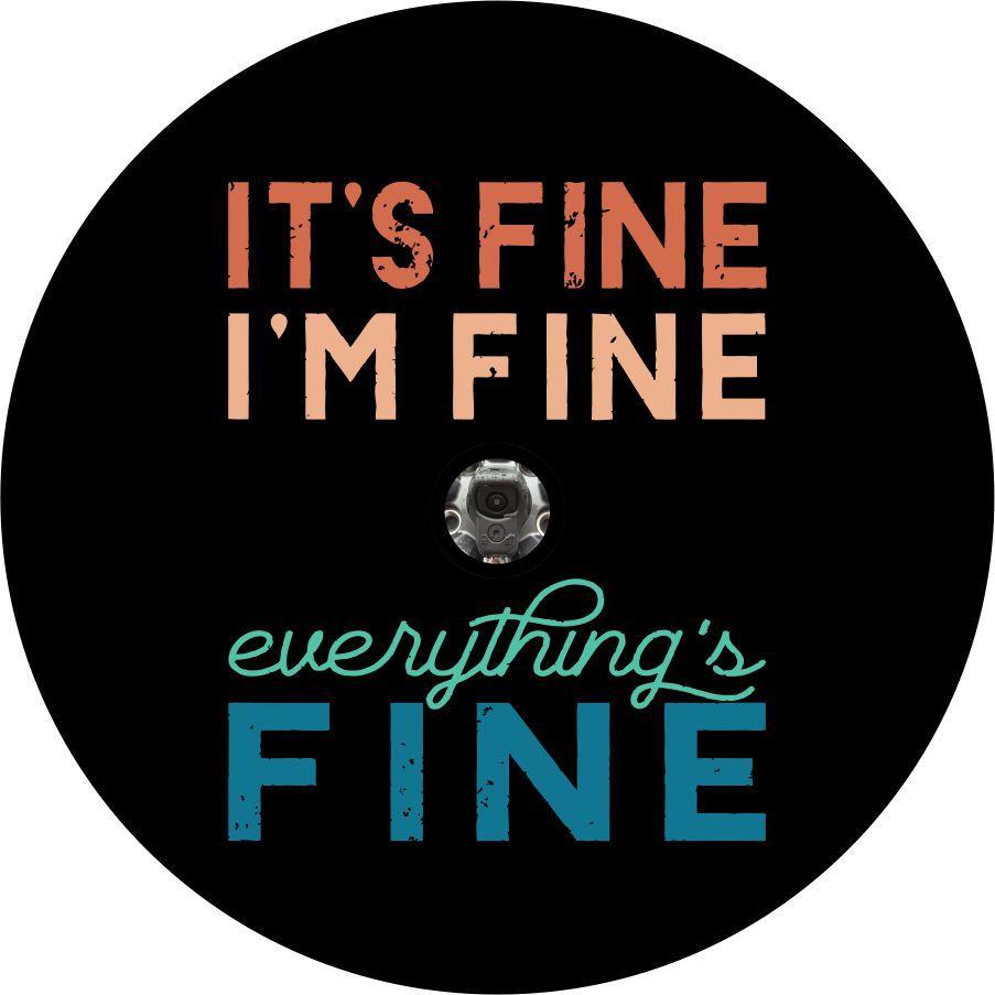 It's fine, I'm Fine, Everything's Fine Quote-duckduckjeep-offroad-wrangler-gladiator-3d-jeep duck-custom duck-Jeep-The Quacktory-Fun Jeep Ducks-Ducks4Jeep
