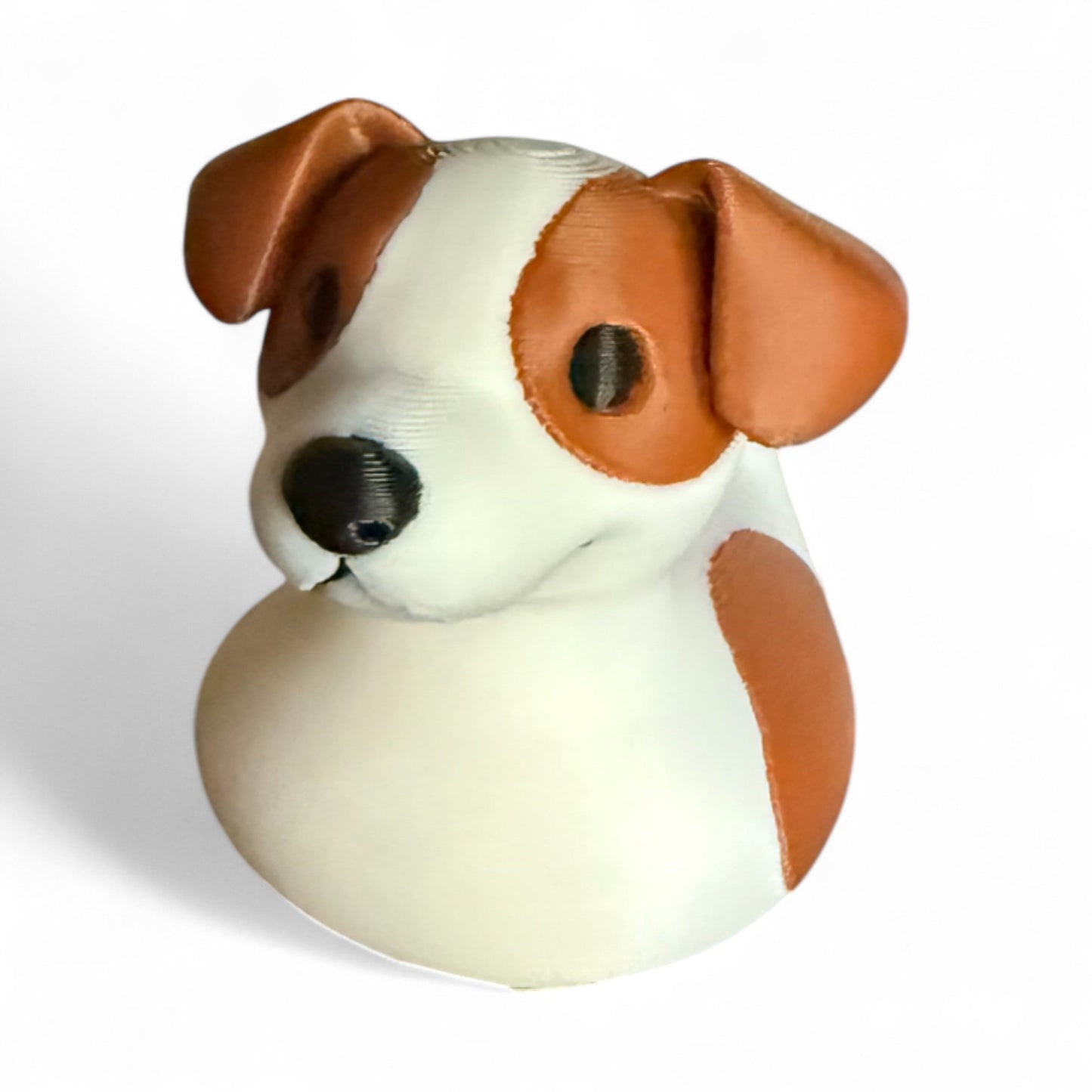 Jack Russell Duck – 3D-Printed Duck Inspired by the Energetic Terrier Breed for Vehicle Dashboard