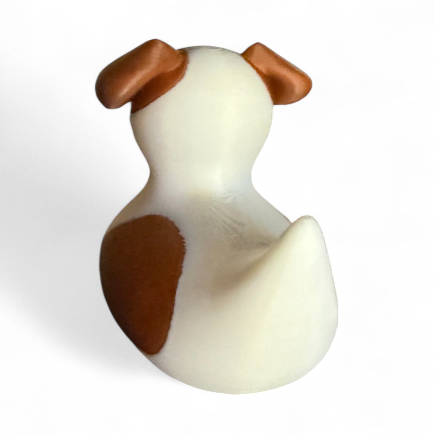 Jack Russell Duck – 3D-Printed Duck Inspired by the Energetic Terrier Breed for Vehicle Dashboard