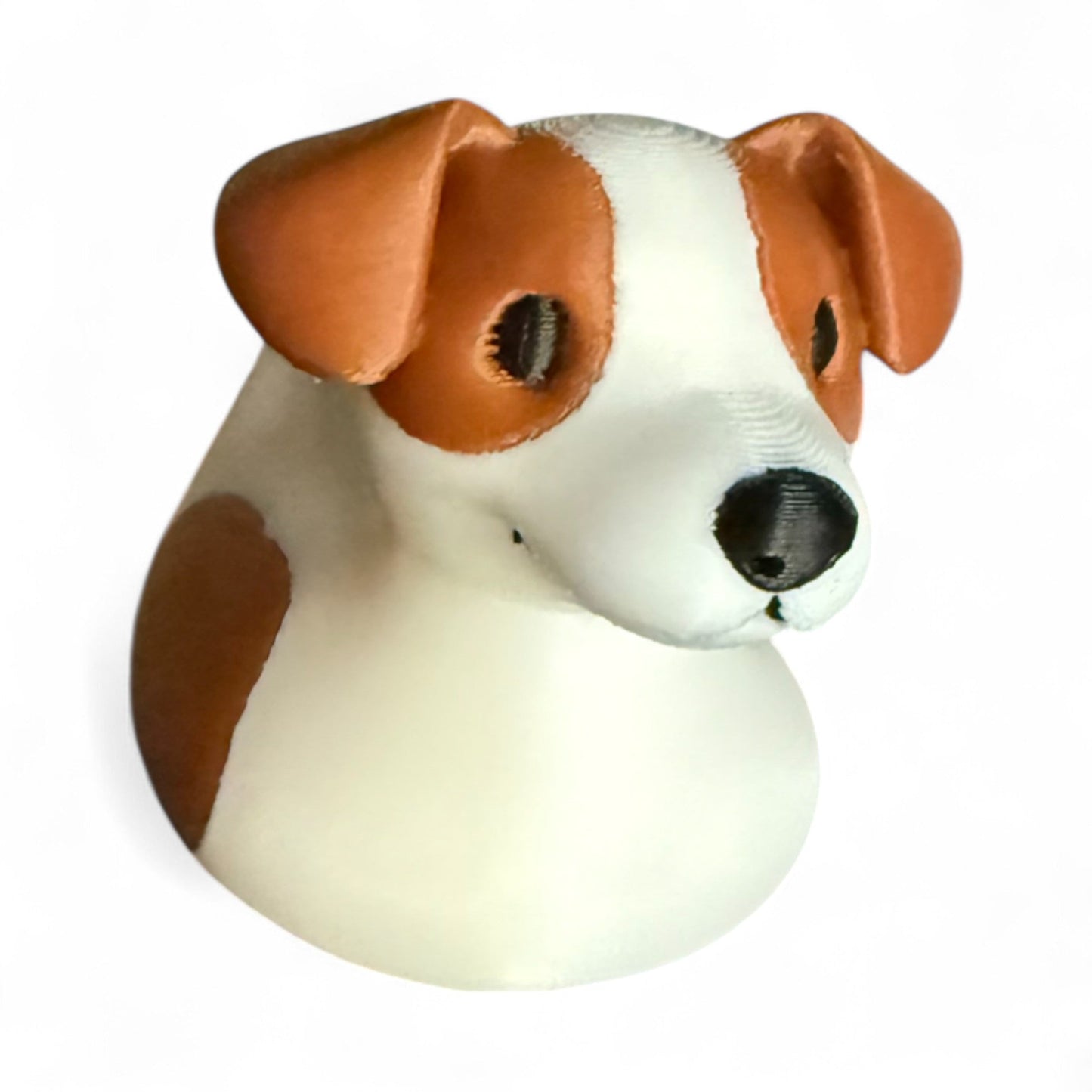 Jack Russell Duck – 3D-Printed Duck Inspired by the Energetic Terrier Breed for Vehicle Dashboard