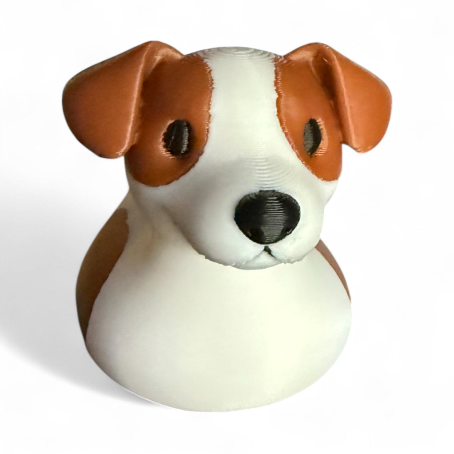 Jack Russell Duck – 3D-Printed Duck Inspired by the Energetic Terrier Breed for Vehicle Dashboard