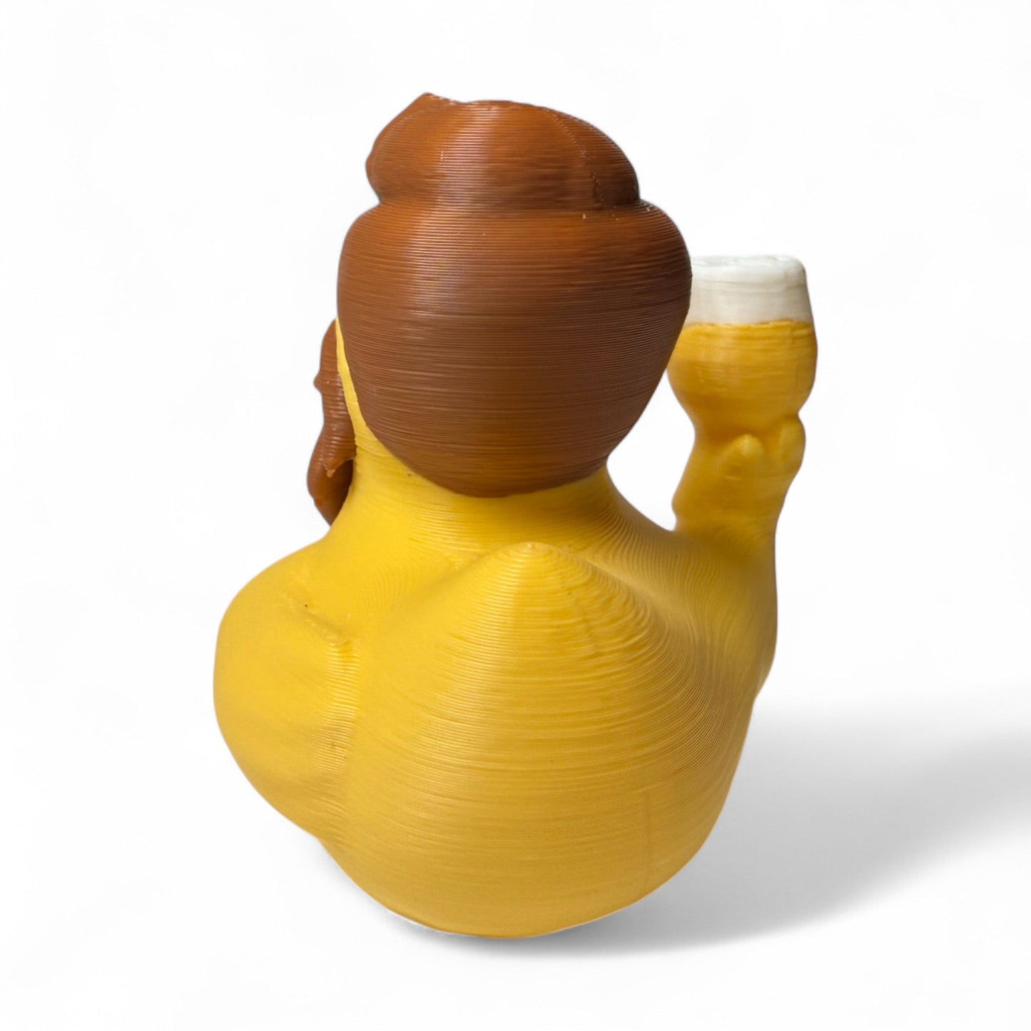 Jamie the IPA Duck – 3D-Printed Beer-Loving Duck with a Crafty Vibe and Mug