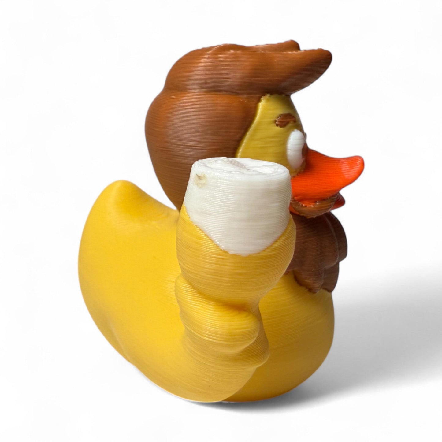 Jamie the IPA Duck – 3D-Printed Beer-Loving Duck with a Crafty Vibe and Mug