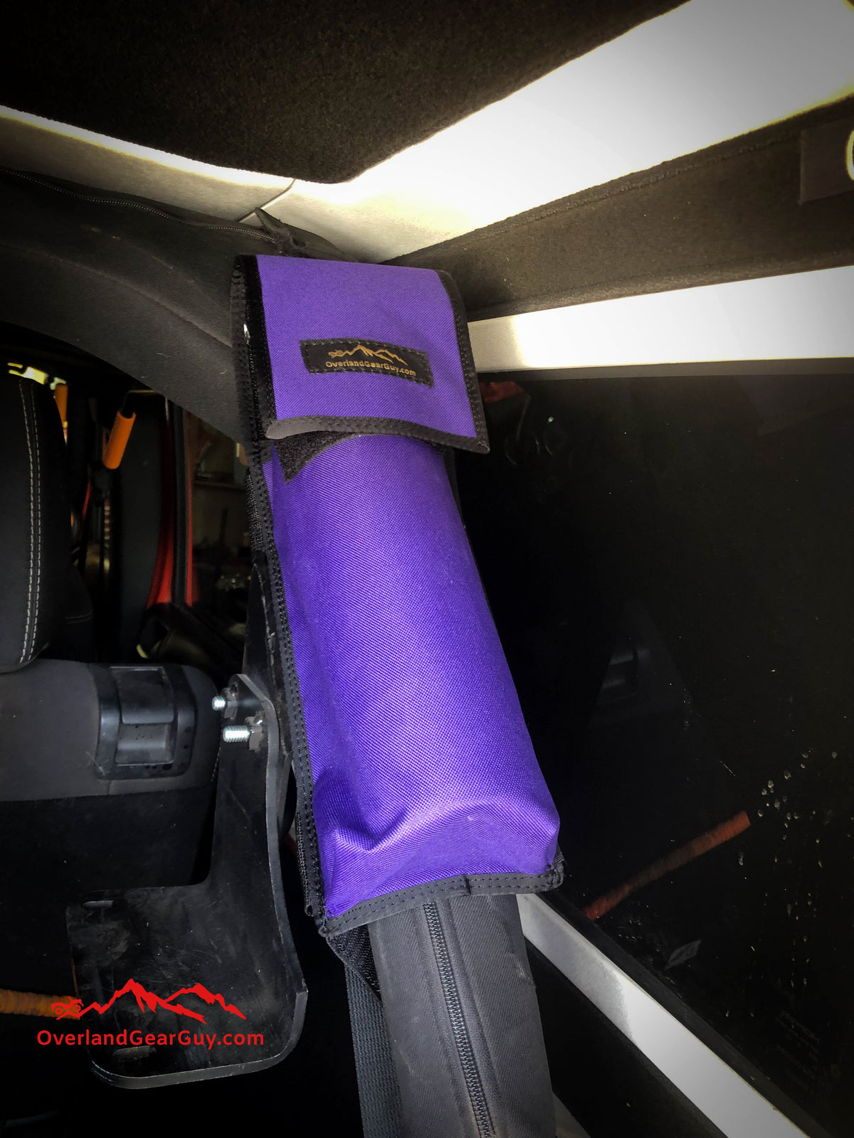 Jeep Fire Extinguisher Pouch Roll Bar-duckduckjeep-offroad-wrangler-gladiator-3d-jeep duck-custom duck-Jeep-The Quacktory-Fun Jeep Ducks-Ducks4Jeep