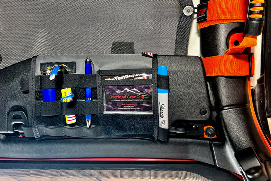 Jeep Gladiator MOLLE Visor Organizer - Tacoma Visor-duckduckjeep-offroad-wrangler-gladiator-3d-jeep duck-custom duck-Jeep-The Quacktory-Fun Jeep Ducks-Ducks4Jeep
