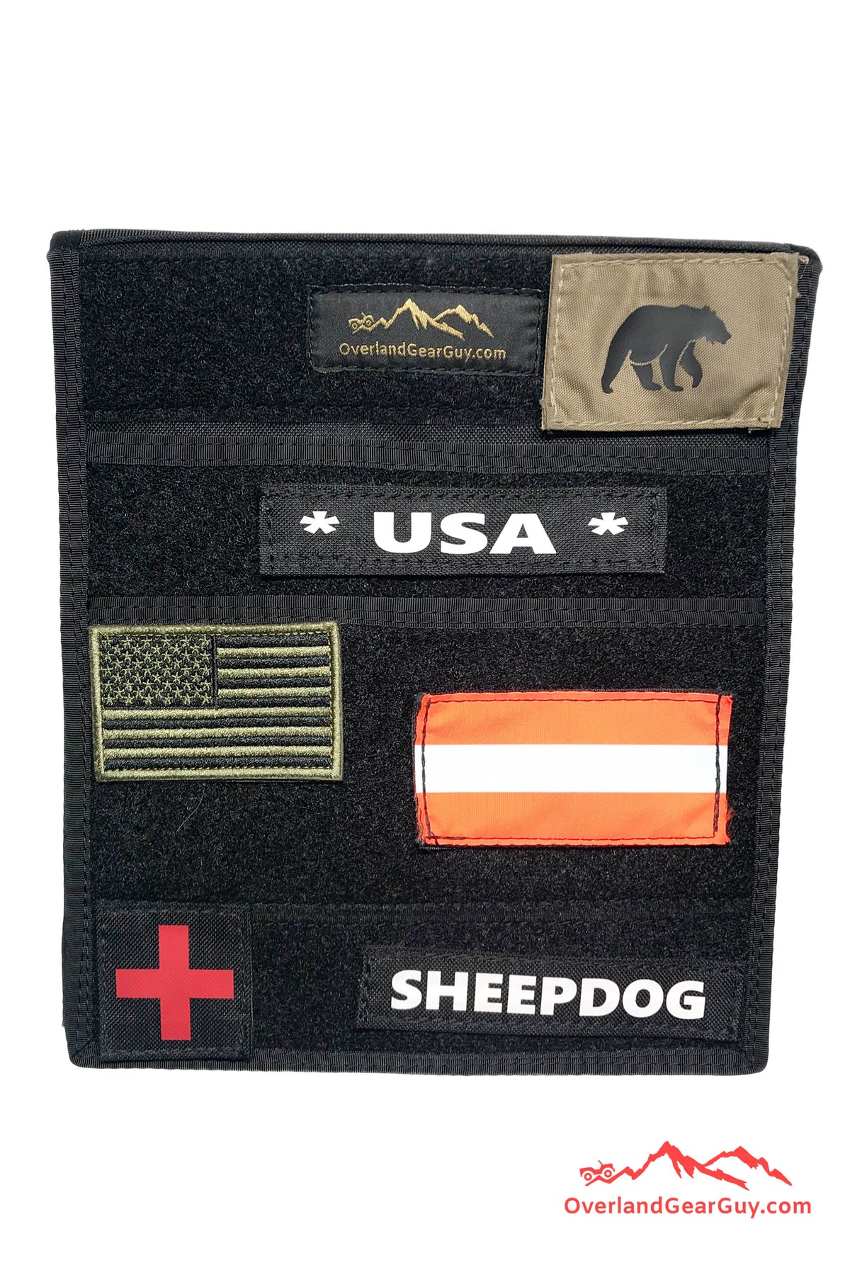 Jeep Grab Handle Velcro Flat Pocket-duckduckjeep-offroad-wrangler-gladiator-3d-jeep duck-custom duck-Jeep-The Quacktory-Fun Jeep Ducks-Ducks4Jeep