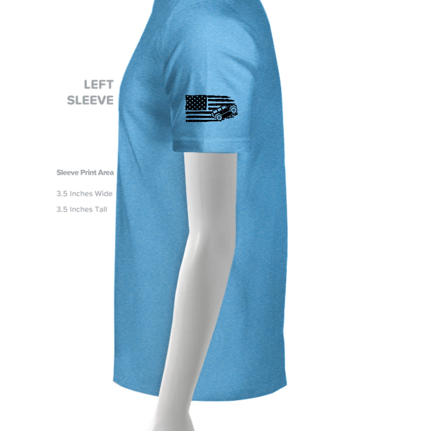 Jeep Military Shirt - Air Force-duckduckjeep-offroad-wrangler-gladiator-3d-jeep duck-custom duck-Jeep-The Quacktory-Fun Jeep Ducks-Ducks4Jeep