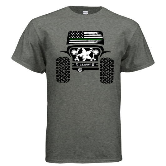 Jeep Military Shirt - Army-duckduckjeep-offroad-wrangler-gladiator-3d-jeep duck-custom duck-Jeep-The Quacktory-Fun Jeep Ducks-Ducks4Jeep
