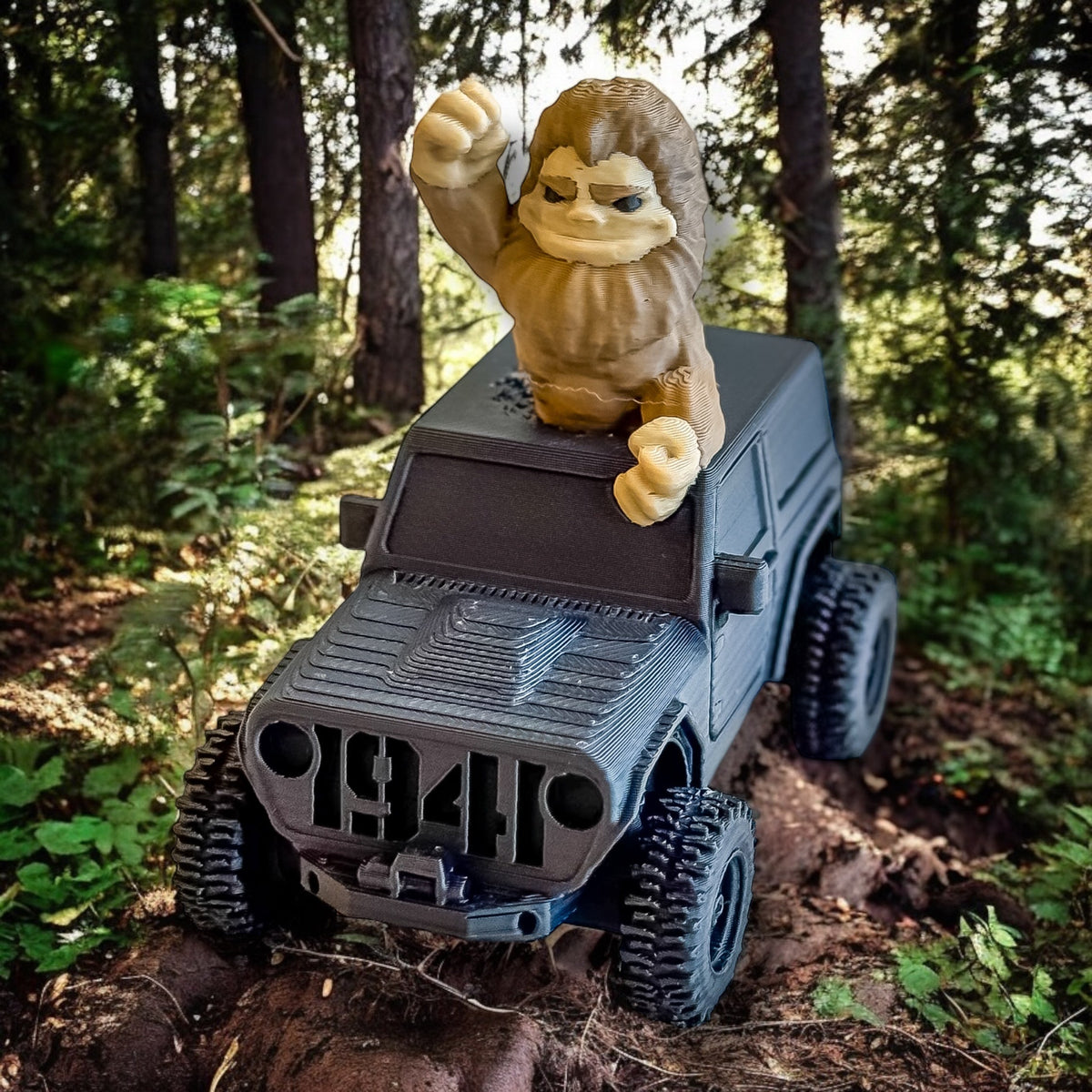 Jeep’N Bigfoot-duckduckjeep-offroad-wrangler-gladiator-3d-jeep duck-custom duck-Jeep-The Quacktory-Fun Jeep Ducks-Ducks4Jeep