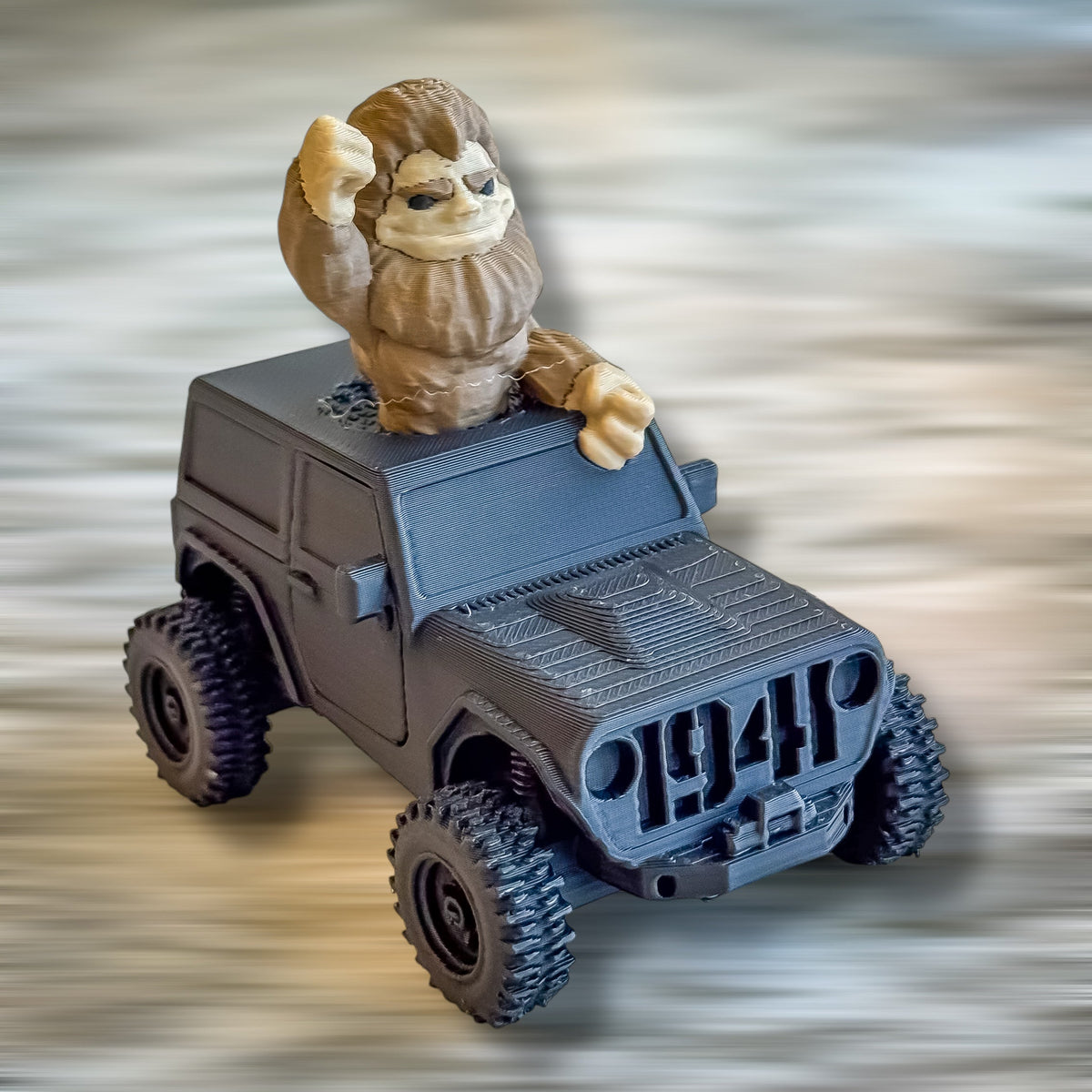 Jeep’N Bigfoot-duckduckjeep-offroad-wrangler-gladiator-3d-jeep duck-custom duck-Jeep-The Quacktory-Fun Jeep Ducks-Ducks4Jeep