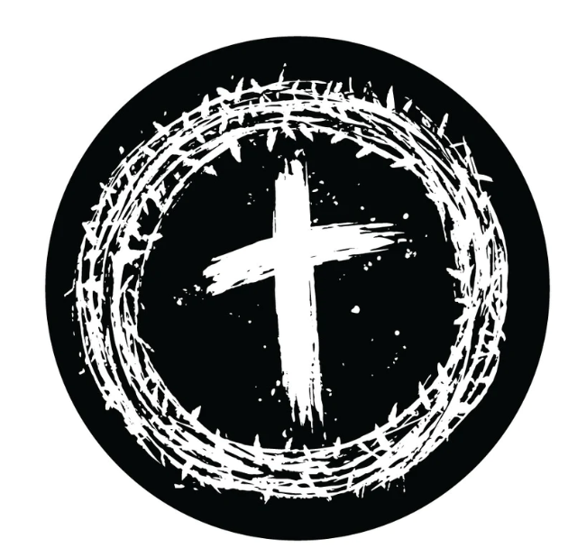 Jesus Crown Of Thorns Christian Cross Spare Tire Cover-duckduckjeep-offroad-wrangler-gladiator-3d-jeep duck-custom duck-Jeep-The Quacktory-Fun Jeep Ducks-Ducks4Jeep