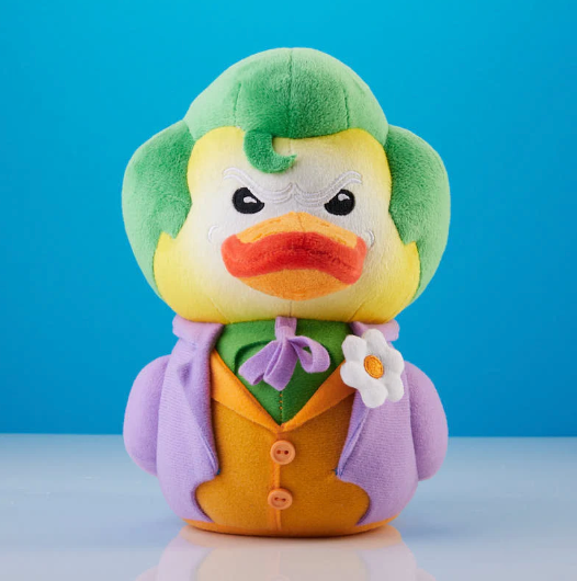 Joker TUBBZ Duck Plushie – DC Collectible Plush Duck-duckduckjeep-offroad-wrangler-gladiator-3d-jeep duck-custom duck-Jeep-The Quacktory-Fun Jeep Ducks-Ducks4Jeep
