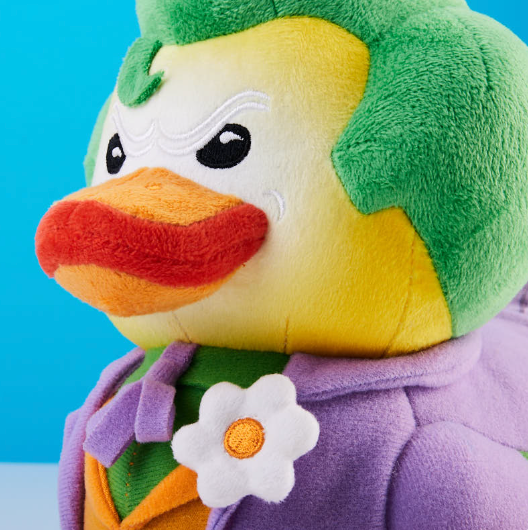 Joker TUBBZ Duck Plushie – DC Collectible Plush Duck-duckduckjeep-offroad-wrangler-gladiator-3d-jeep duck-custom duck-Jeep-The Quacktory-Fun Jeep Ducks-Ducks4Jeep