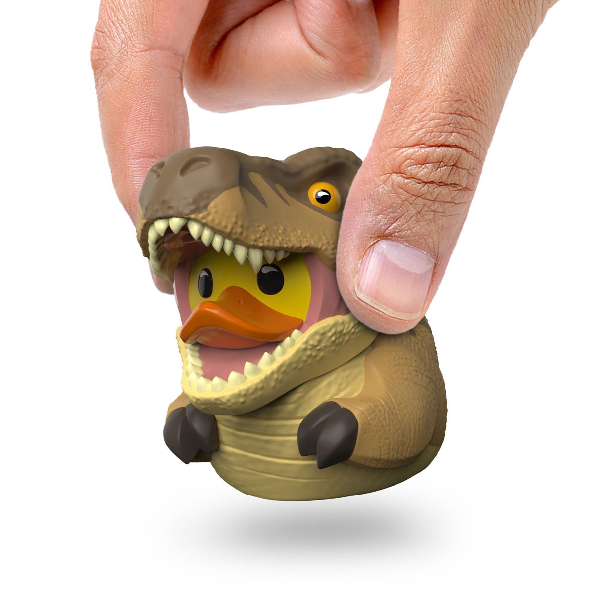 Jurassic Park: T-Rex TUBBZ (Mini Edition)-duckduckjeep-offroad-wrangler-gladiator-3d-jeep duck-custom duck-Jeep-The Quacktory-Fun Jeep Ducks-Ducks4Jeep