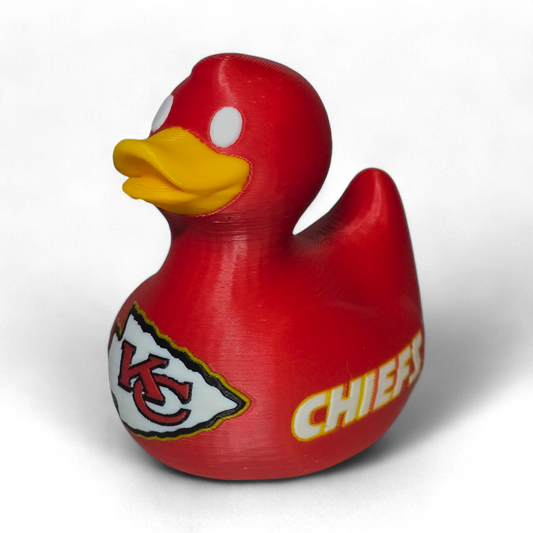 Kansas City Chiefs Duck-duckduckjeep-offroad-wrangler-gladiator-3d-jeep duck-custom duck-Jeep-The Quacktory-Fun Jeep Ducks-Ducks4Jeep