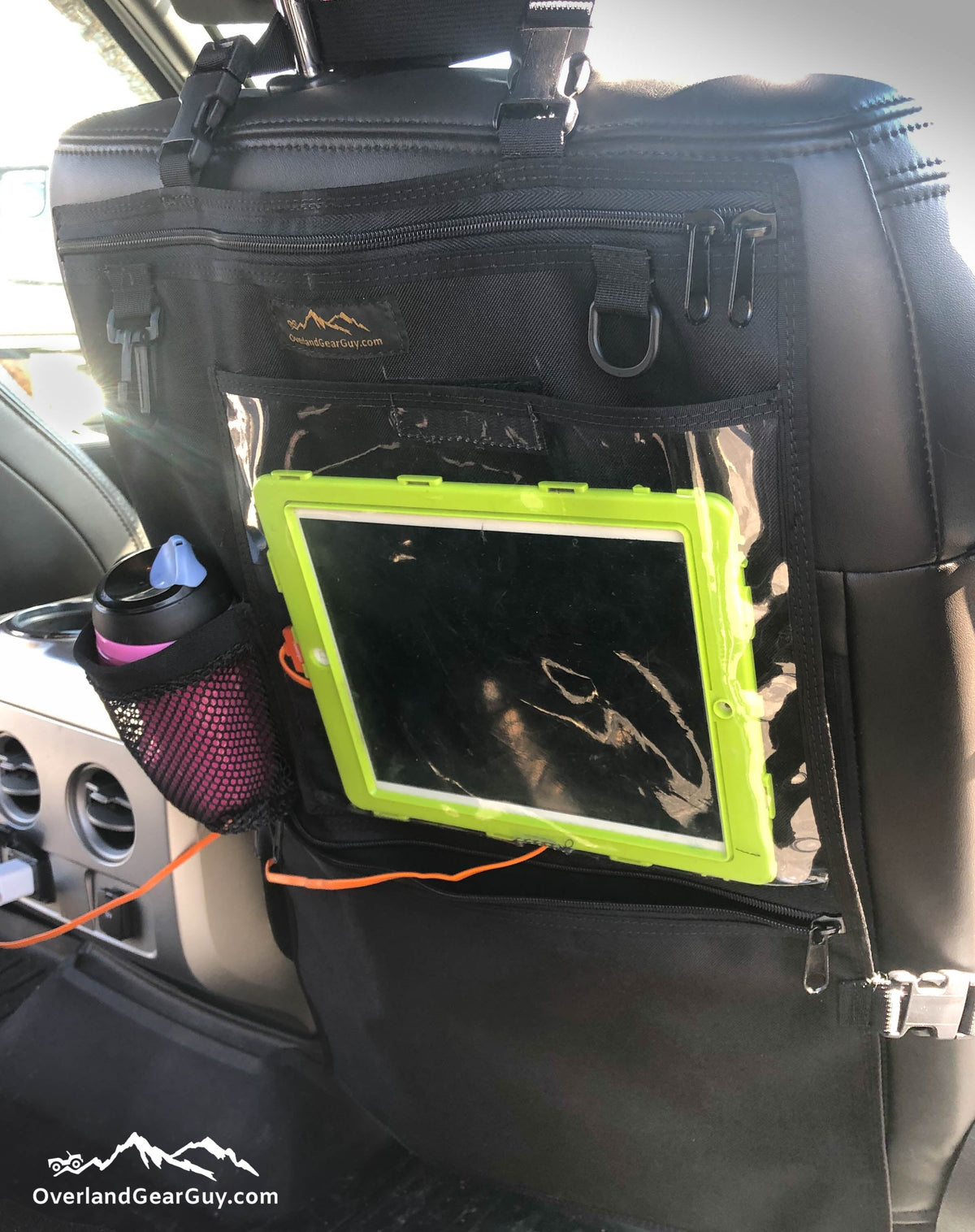 Kid Caddy Seat Organizer-duckduckjeep-offroad-wrangler-gladiator-3d-jeep duck-custom duck-Jeep-The Quacktory-Fun Jeep Ducks-Ducks4Jeep