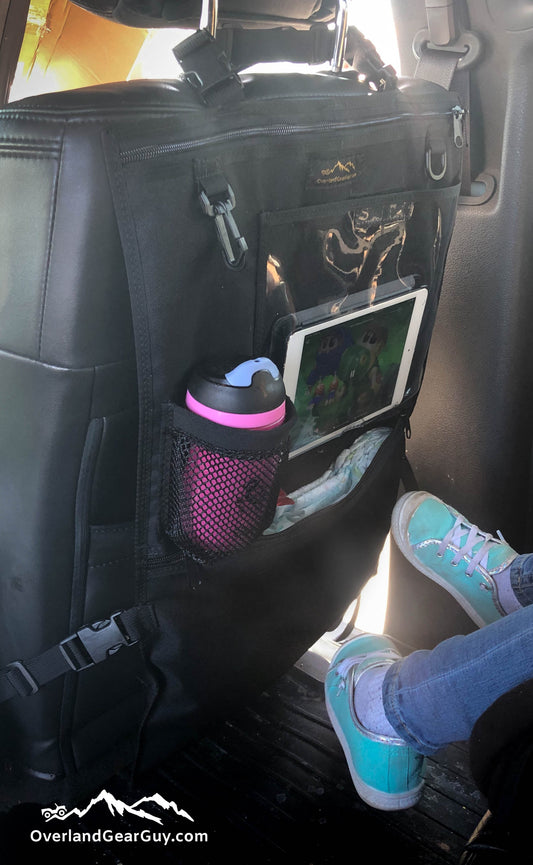 Kid Caddy Seat Organizer-duckduckjeep-offroad-wrangler-gladiator-3d-jeep duck-custom duck-Jeep-The Quacktory-Fun Jeep Ducks-Ducks4Jeep