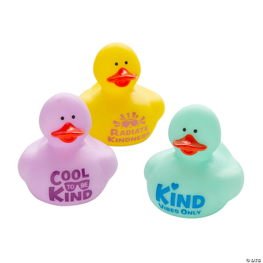 Kindness Rubber Ducks - by the dozen-duckduckjeep-offroad-wrangler-gladiator-3d-jeep duck-custom duck-Jeep-The Quacktory-Fun Jeep Ducks-Ducks4Jeep