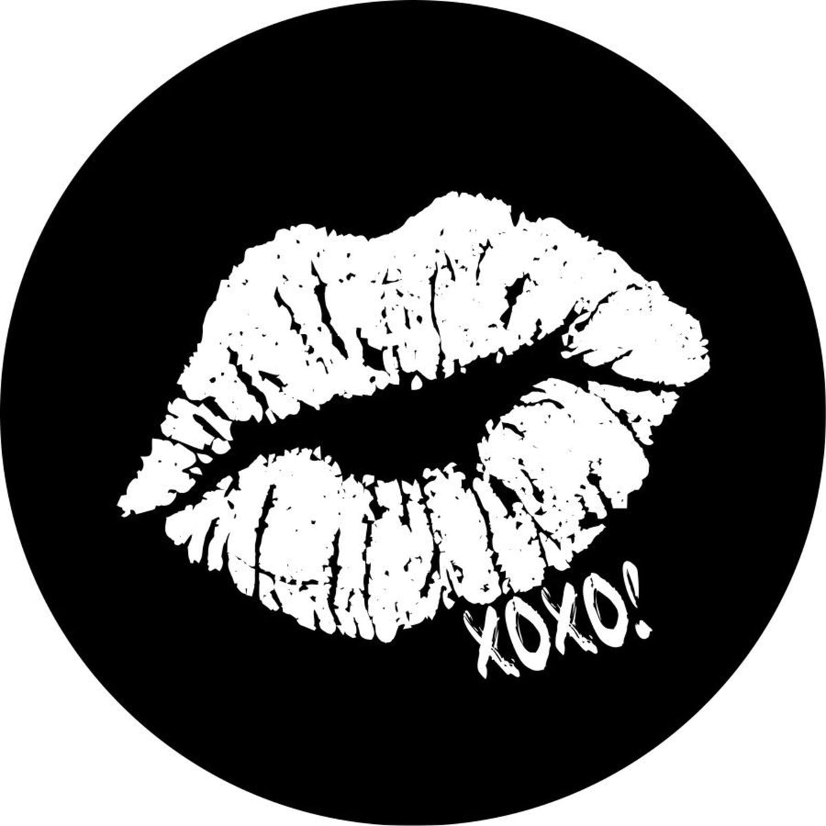 Kissing Lips + XOXO-duckduckjeep-offroad-wrangler-gladiator-3d-jeep duck-custom duck-Jeep-The Quacktory-Fun Jeep Ducks-Ducks4Jeep