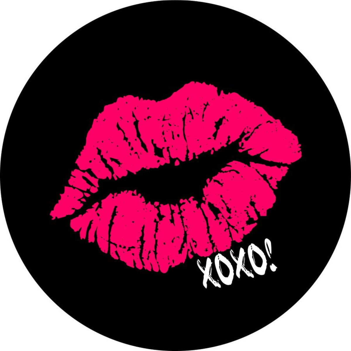 Kissing Lips + XOXO-duckduckjeep-offroad-wrangler-gladiator-3d-jeep duck-custom duck-Jeep-The Quacktory-Fun Jeep Ducks-Ducks4Jeep
