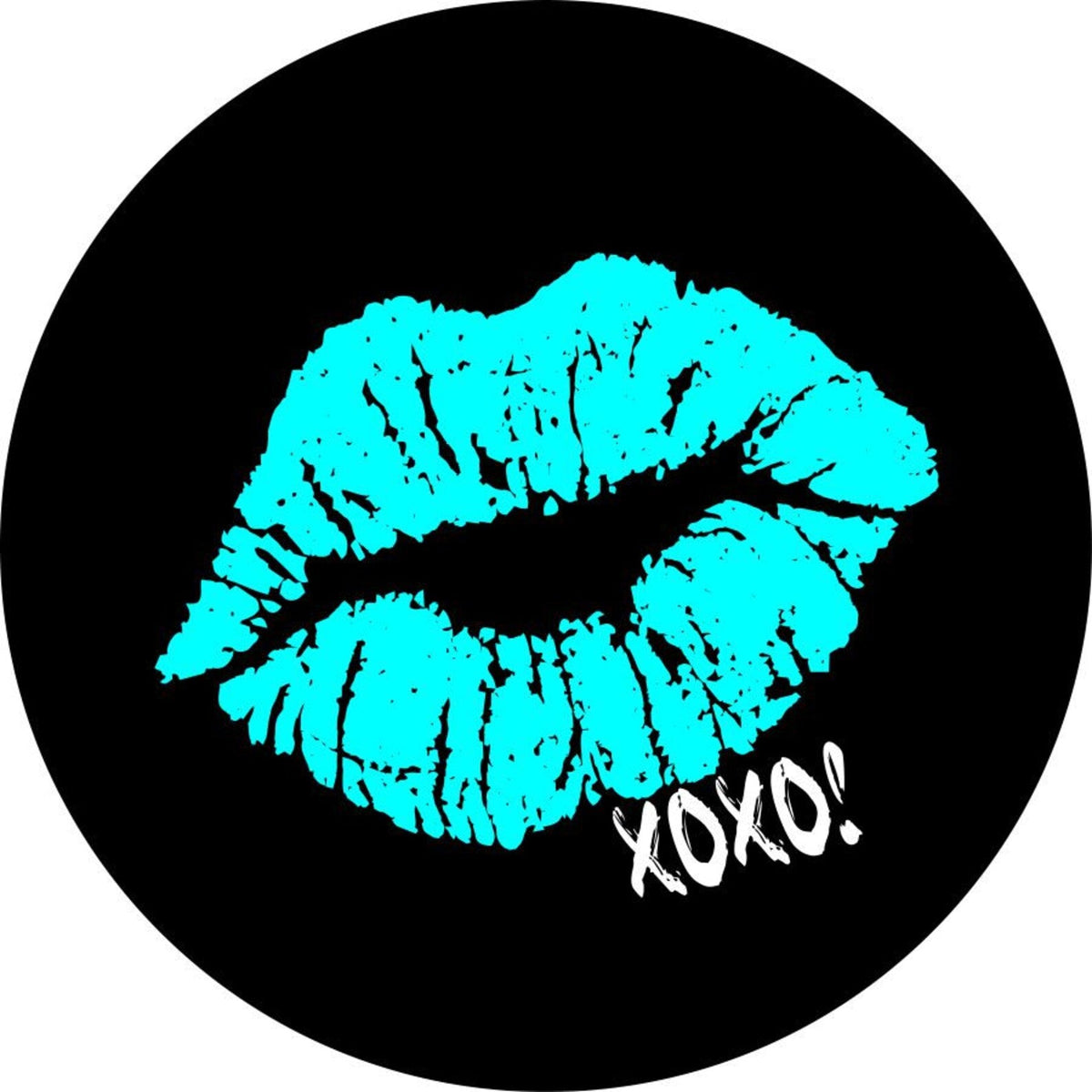 Kissing Lips + XOXO-duckduckjeep-offroad-wrangler-gladiator-3d-jeep duck-custom duck-Jeep-The Quacktory-Fun Jeep Ducks-Ducks4Jeep