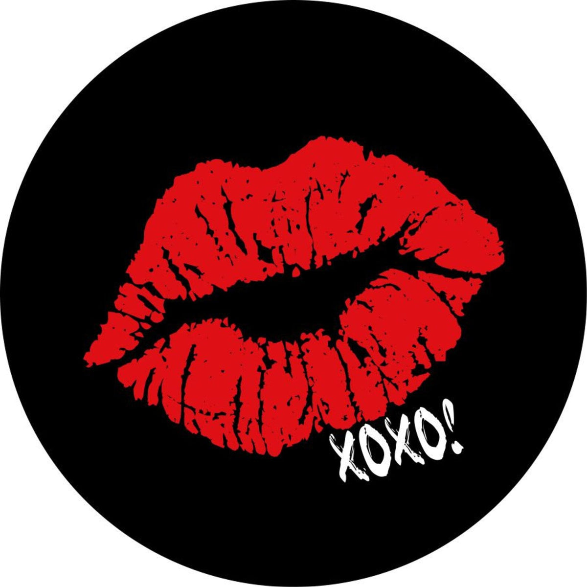 Kissing Lips + XOXO-duckduckjeep-offroad-wrangler-gladiator-3d-jeep duck-custom duck-Jeep-The Quacktory-Fun Jeep Ducks-Ducks4Jeep