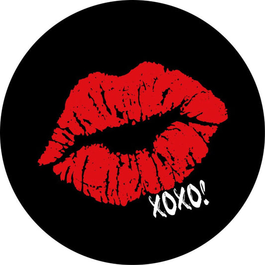 Kissing Lips + XOXO-duckduckjeep-offroad-wrangler-gladiator-3d-jeep duck-custom duck-Jeep-The Quacktory-Fun Jeep Ducks-Ducks4Jeep