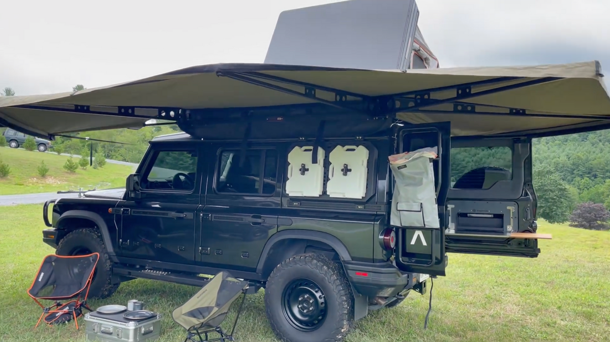 Ladder Trash Bag - 24 inch-duckduckjeep-offroad-wrangler-gladiator-3d-jeep duck-custom duck-Jeep-The Quacktory-Fun Jeep Ducks-Ducks4Jeep