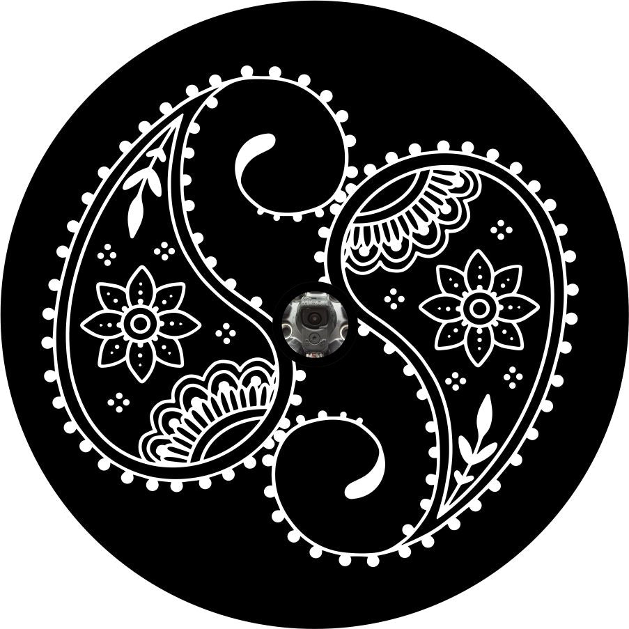 Large Paisley + Mandala Design-duckduckjeep-offroad-wrangler-gladiator-3d-jeep duck-custom duck-Jeep-The Quacktory-Fun Jeep Ducks-Ducks4Jeep