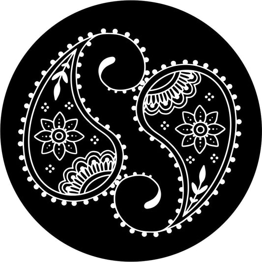 Large Paisley + Mandala Design-duckduckjeep-offroad-wrangler-gladiator-3d-jeep duck-custom duck-Jeep-The Quacktory-Fun Jeep Ducks-Ducks4Jeep