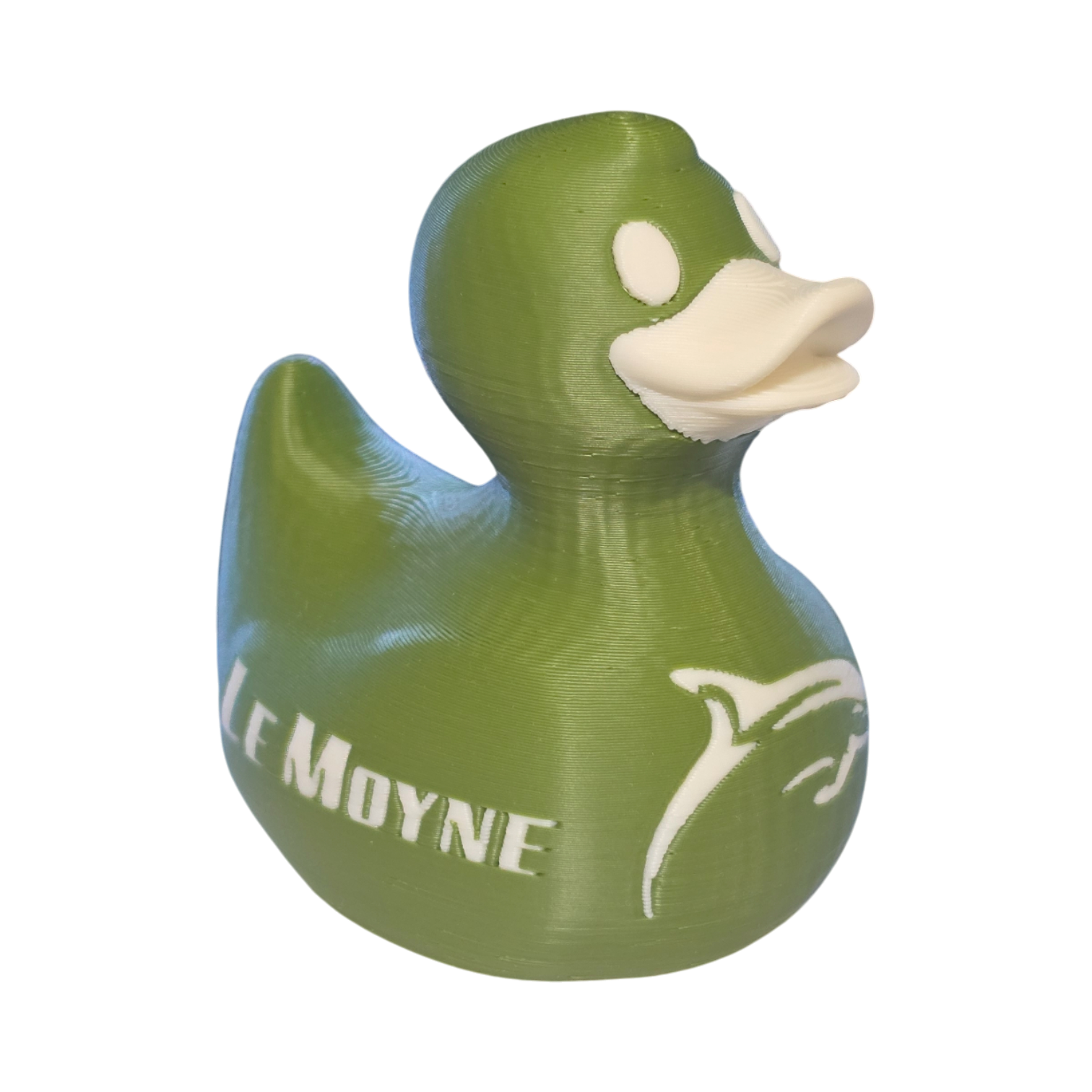 Le Moyne Dolphins Duck-duckduckjeep-offroad-wrangler-gladiator-3d-jeep duck-custom duck-Jeep-The Quacktory-Fun Jeep Ducks-Ducks4Jeep