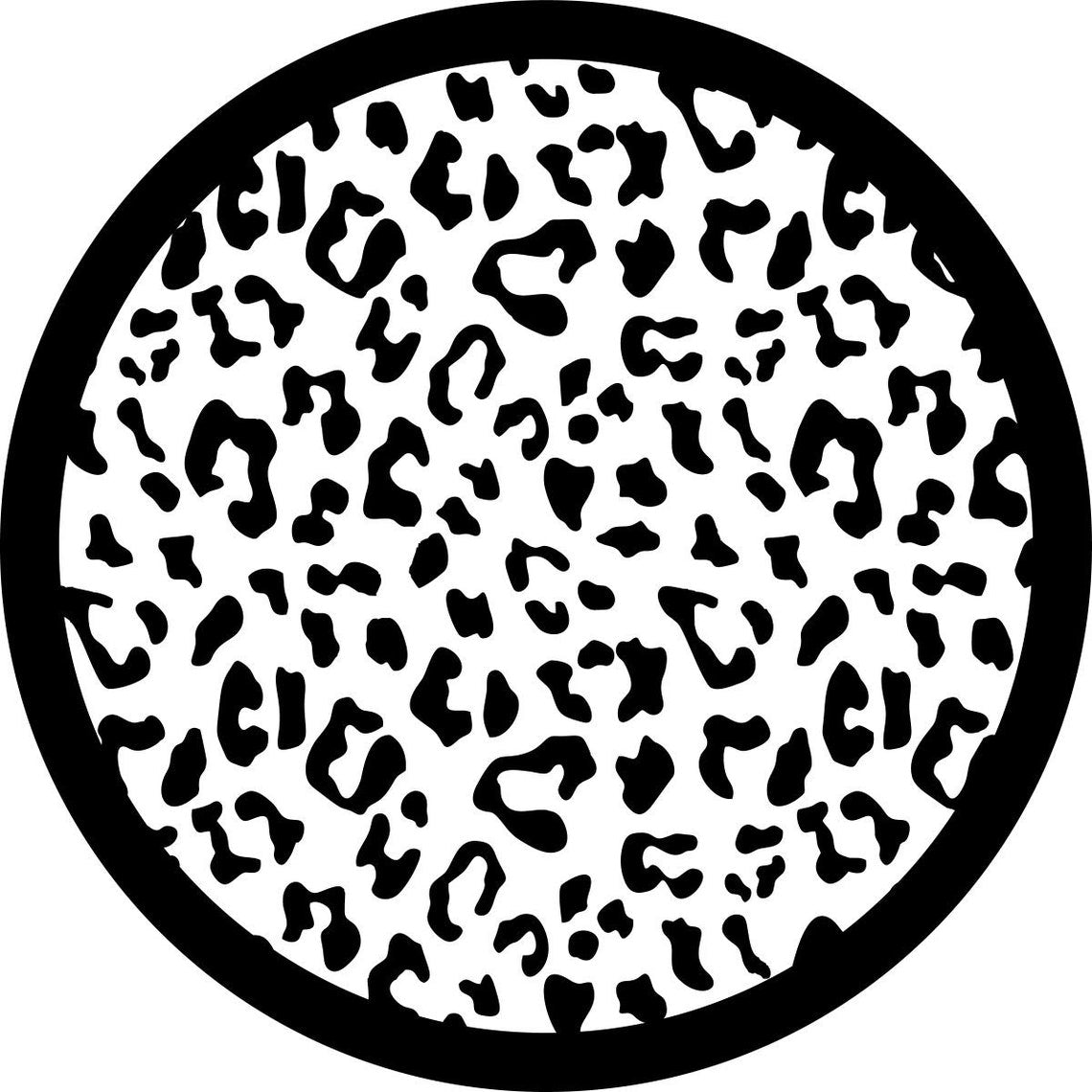 Leopard Print Spare Tire Cover-duckduckjeep-offroad-wrangler-gladiator-3d-jeep duck-custom duck-Jeep-The Quacktory-Fun Jeep Ducks-Ducks4Jeep