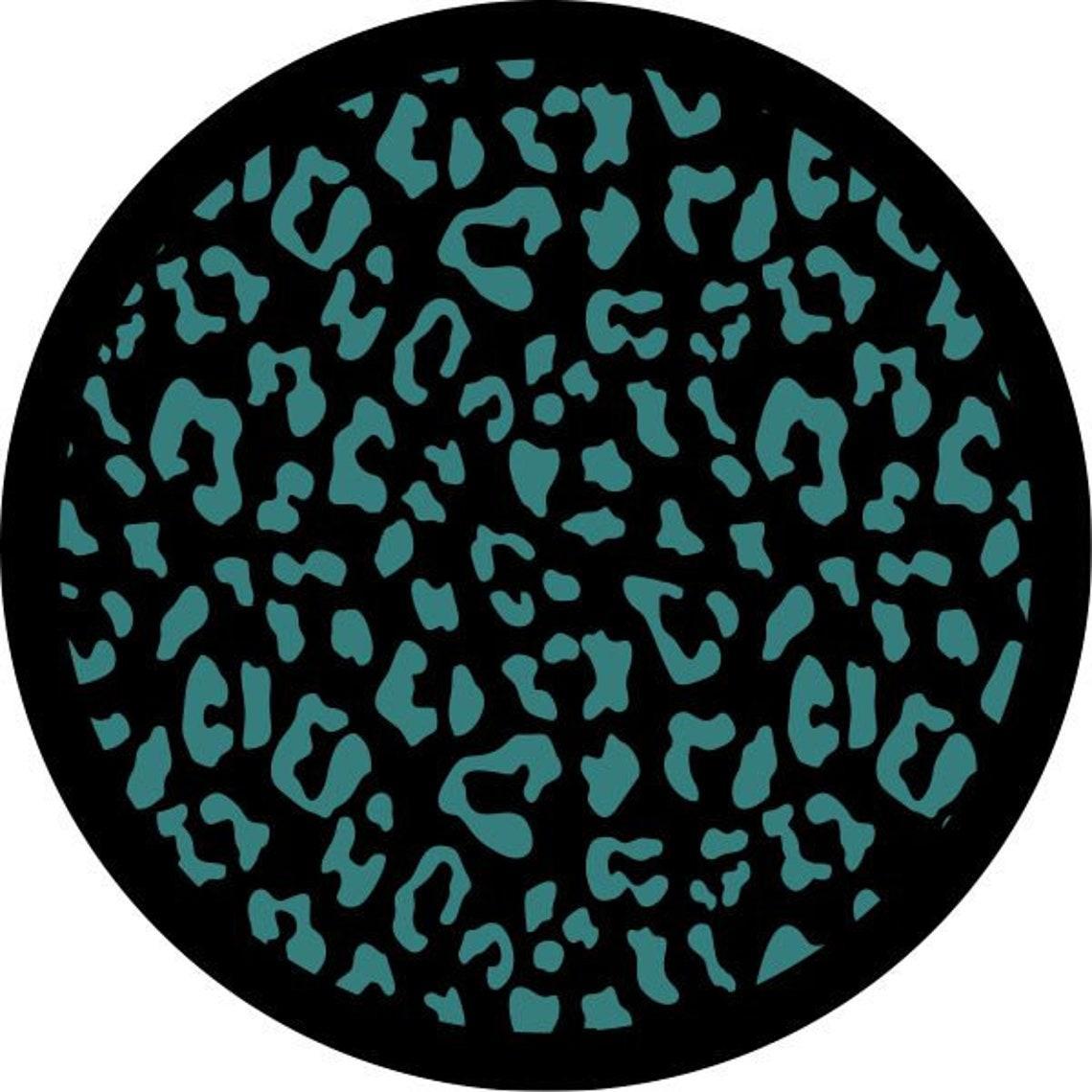 Leopard Print Spare Tire Cover-duckduckjeep-offroad-wrangler-gladiator-3d-jeep duck-custom duck-Jeep-The Quacktory-Fun Jeep Ducks-Ducks4Jeep