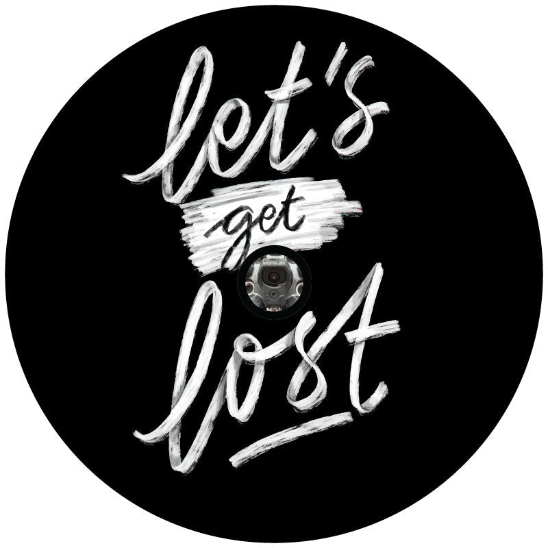 Let's Get Lost - Spare Tire Cover - RV, Camper, Jeep, Bronco, Trailer, Range Rover, Motorcoach-duckduckjeep-offroad-wrangler-gladiator-3d-jeep duck-custom duck-Jeep-The Quacktory-Fun Jeep Ducks-Ducks4Jeep