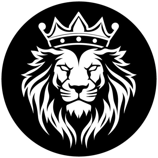 Lion Queen/King Spare Tire Cover for Jeep, Bronco, RV, Camper, Van, Bus-duckduckjeep-offroad-wrangler-gladiator-3d-jeep duck-custom duck-Jeep-The Quacktory-Fun Jeep Ducks-Ducks4Jeep