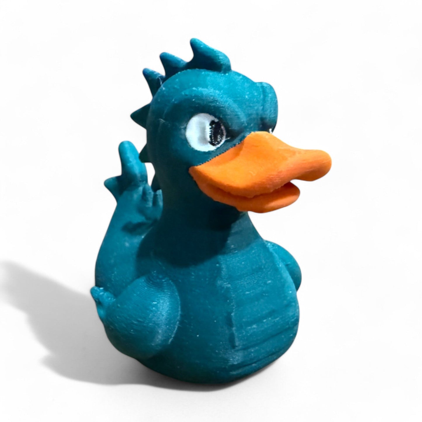 Loch Ness Monster Duck – 3D-Printed Mythical Duck with Serpent Style & Scottish Charm