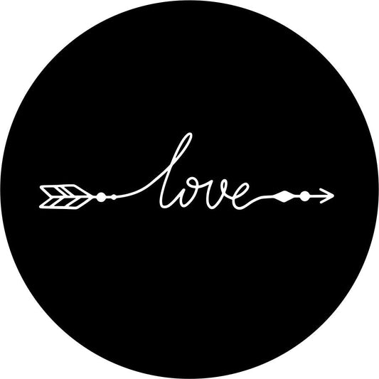 Love Arrow Spare Tire Cover for Bronco, RV, Camper, Jeep, Trailer, and More-duckduckjeep-offroad-wrangler-gladiator-3d-jeep duck-custom duck-Jeep-The Quacktory-Fun Jeep Ducks-Ducks4Jeep