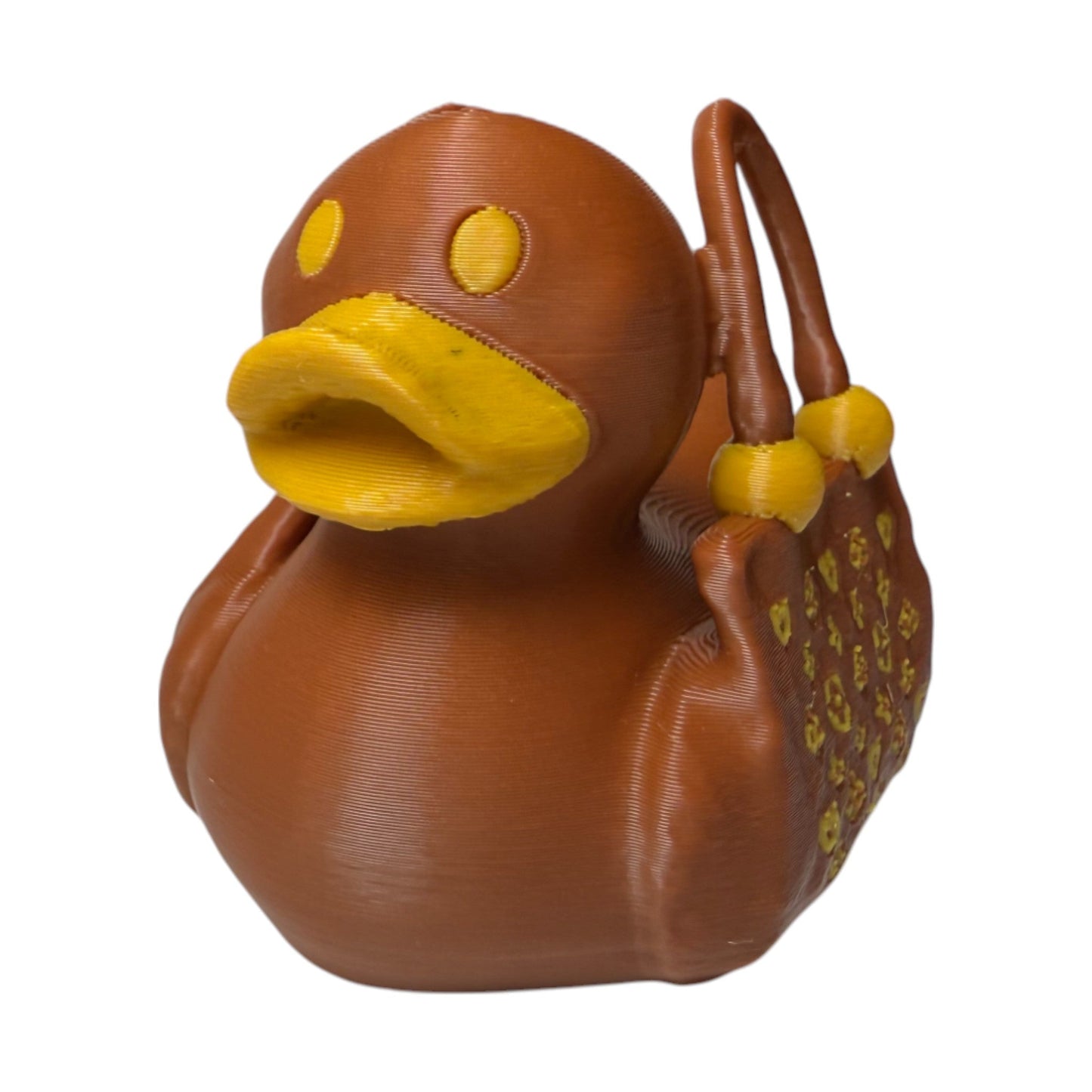 Luxury Purse Duck – 3D-Printed Duck with Chic Handbag-Inspired Style