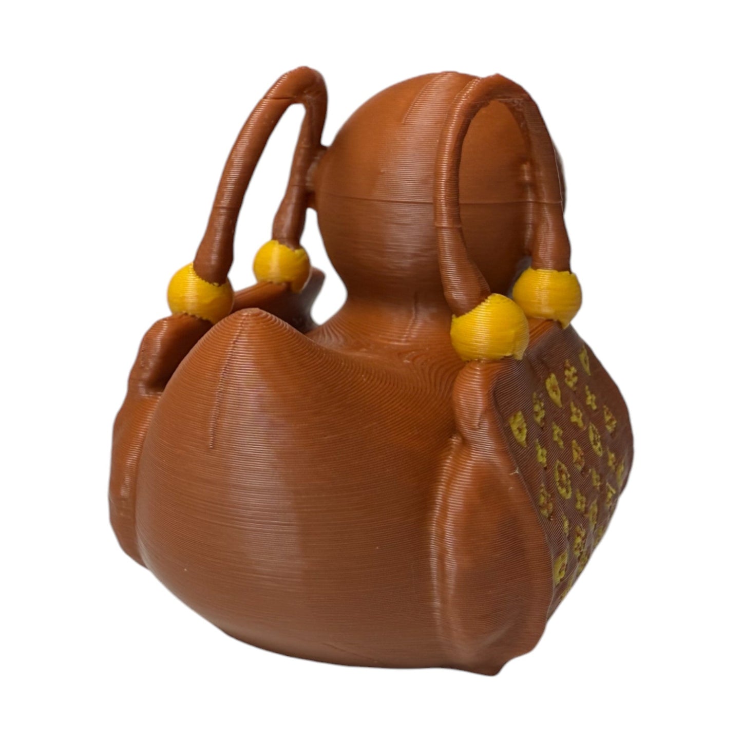 Luxury Purse Duck – 3D-Printed Duck with Chic Handbag-Inspired Style