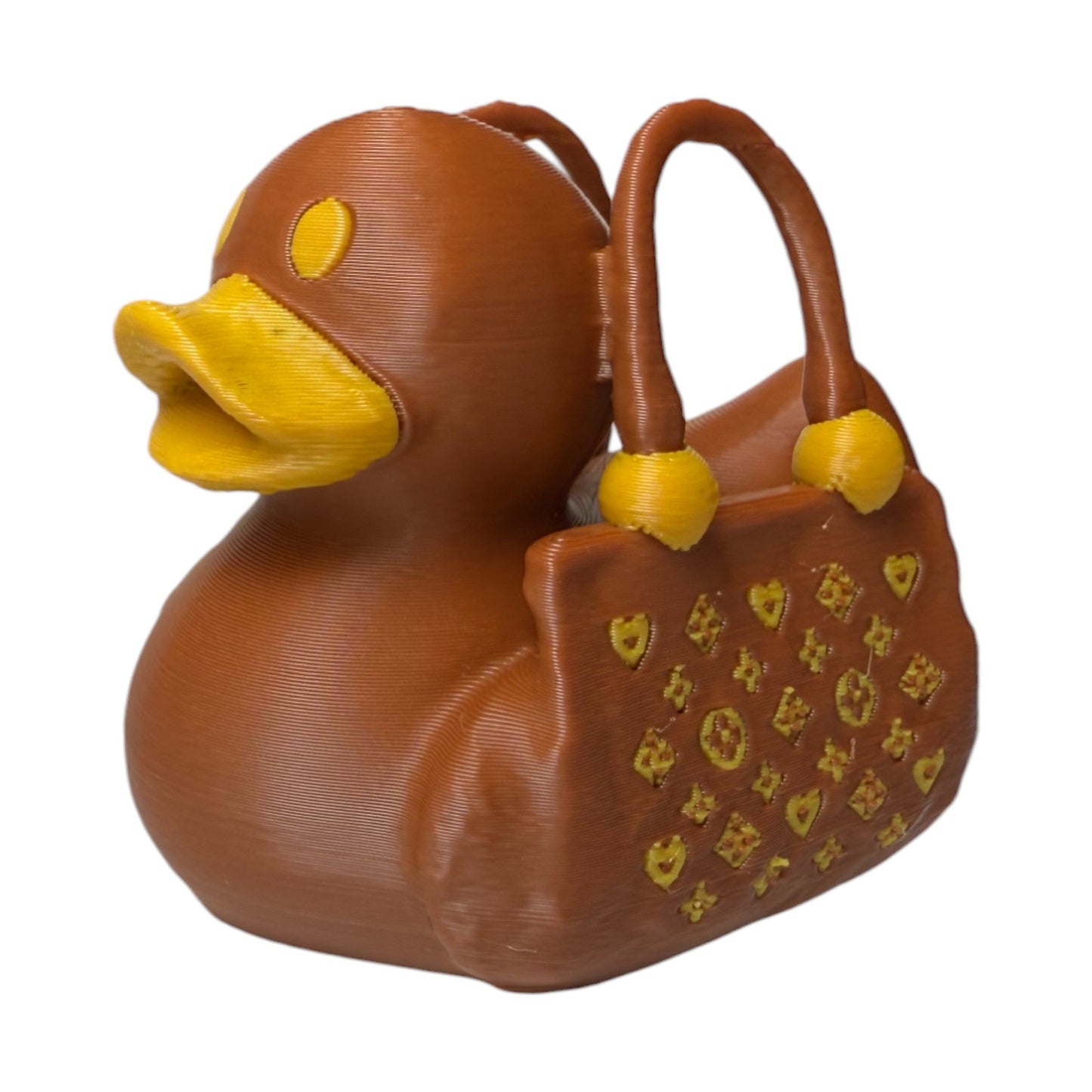 Luxury Purse Duck – 3D-Printed Duck with Chic Handbag-Inspired Style
