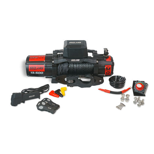 MO13.5 Series Electric Winch-duckduckjeep-offroad-wrangler-gladiator-3d-jeep duck-custom duck-Jeep-The Quacktory-Fun Jeep Ducks-Ducks4Jeep